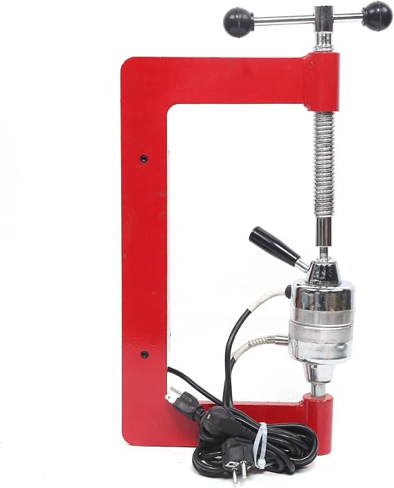 Tire Repair Machine Tire Patch Repair Tool Kit Spot Hot Vulcanizing Machine with 6 Mold Car Vulcanizer, Vulcanizing Machine Set with Automatic Temperature 170C-180C, Timing Range: 0-180 Minutes