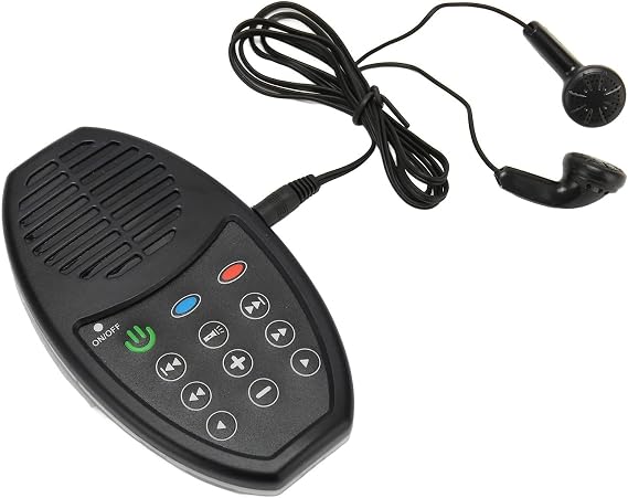 Dramatized Audio Bible Player Reader, Solar Charging E Bible EReader Tablet with LED Light, 4G Capacity & Support 8 Folders Switching, Suitable for Bible Listeners (Black)