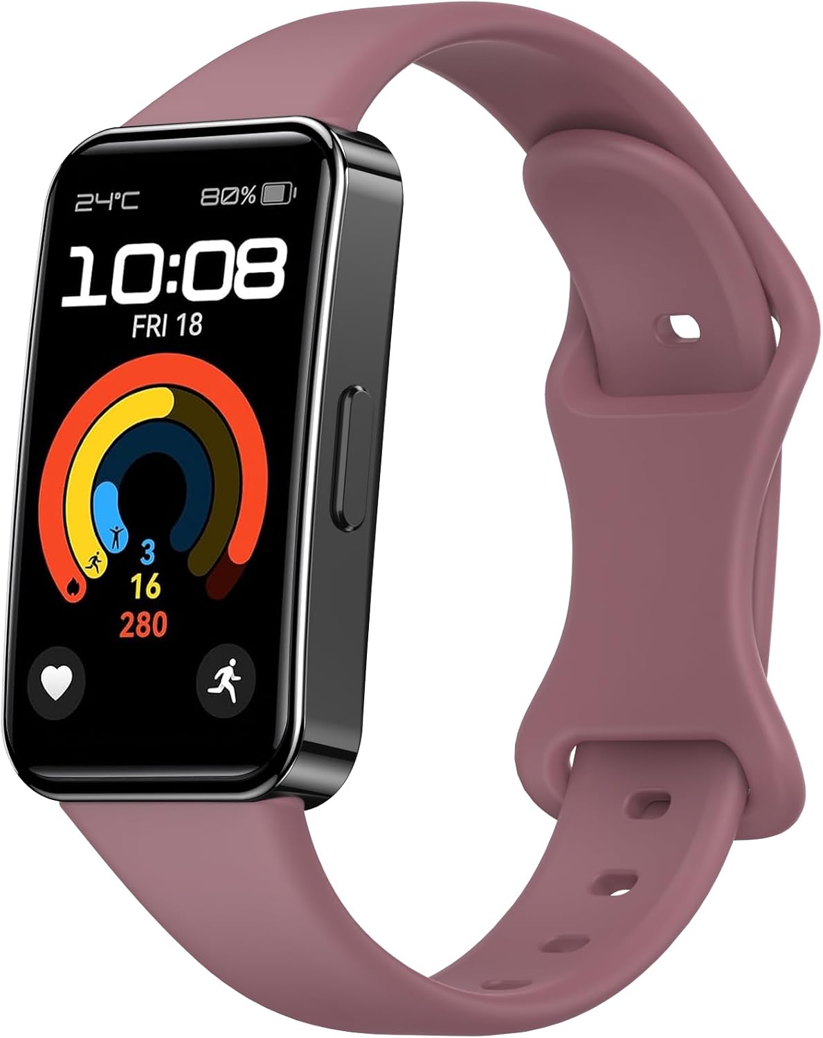 YGTBSR for Huawei Band 9  Huawei Band 8 Replacement Band, Soft Silicone, Sports Replacement Belt, Compatible with Huawei Band 9  Huawei Band 8 Smart Band, Adjustable, For Women and Men