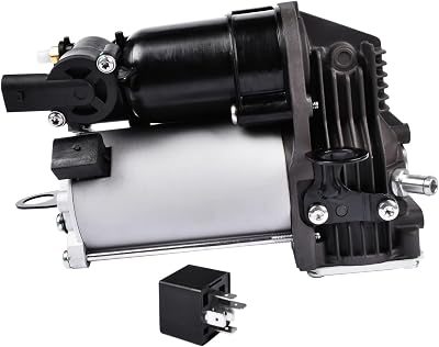 Air Suspension Compressor Pump Compatible with 2006-2012 Mercedes Benz X164 GL320 GL350 GL450 GL550 W164 ML320 ML350 ML450 ML500 ML550 ML63 AMG 1643200304 1643201204