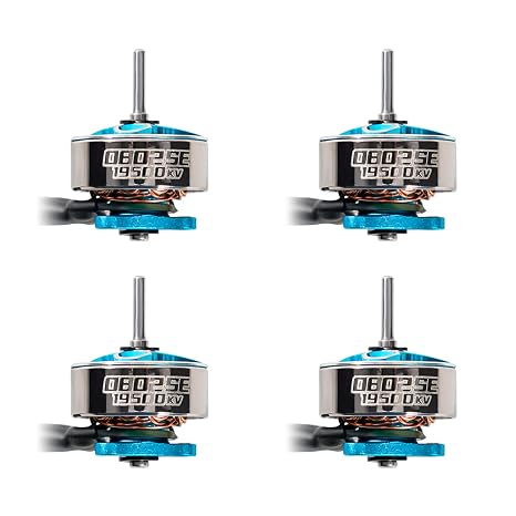 BETAFPV 4pcs 0802SE 19500KV 1S Brushless Motors for FPV Whoop Drone Quad