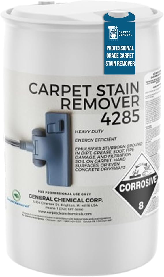4285 Heavy-Duty Multi-Surface Carpet Stain, 55 Gallon