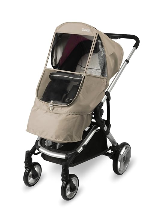 Elegance Beta Stroller Weather Shield/Rain Cover (Beige)