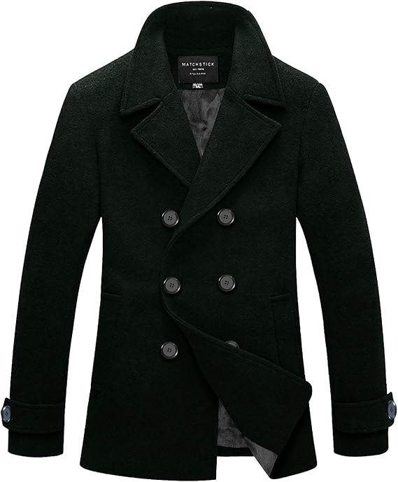 Match mens Pea Coat