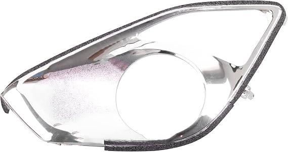 TRQ Front Left Fog Light Bezel Chrome Drivers Side