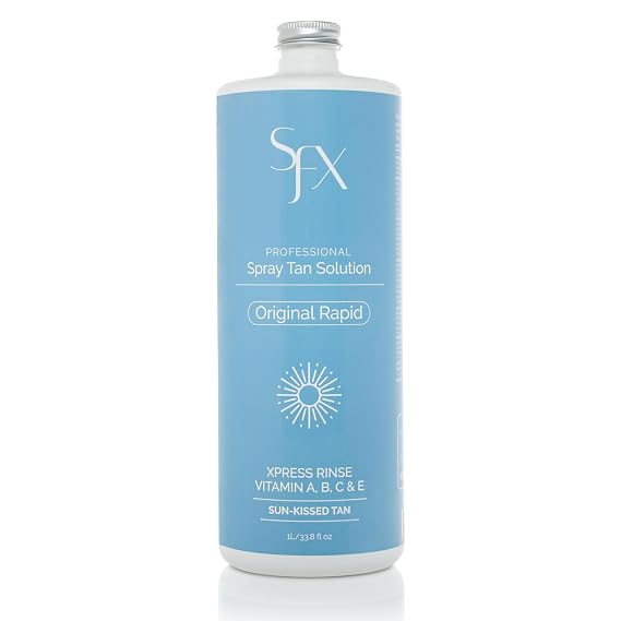 Rapid - All Natural Spray Tanning Solution 4 Fl Oz | DARK SUMMER)