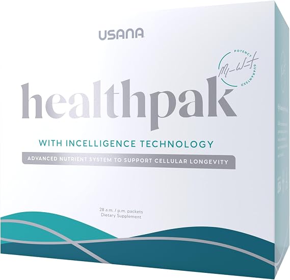 USANA - HealthPak with InCelligence - AM/PM - 56 Packets - 28-Day Supply