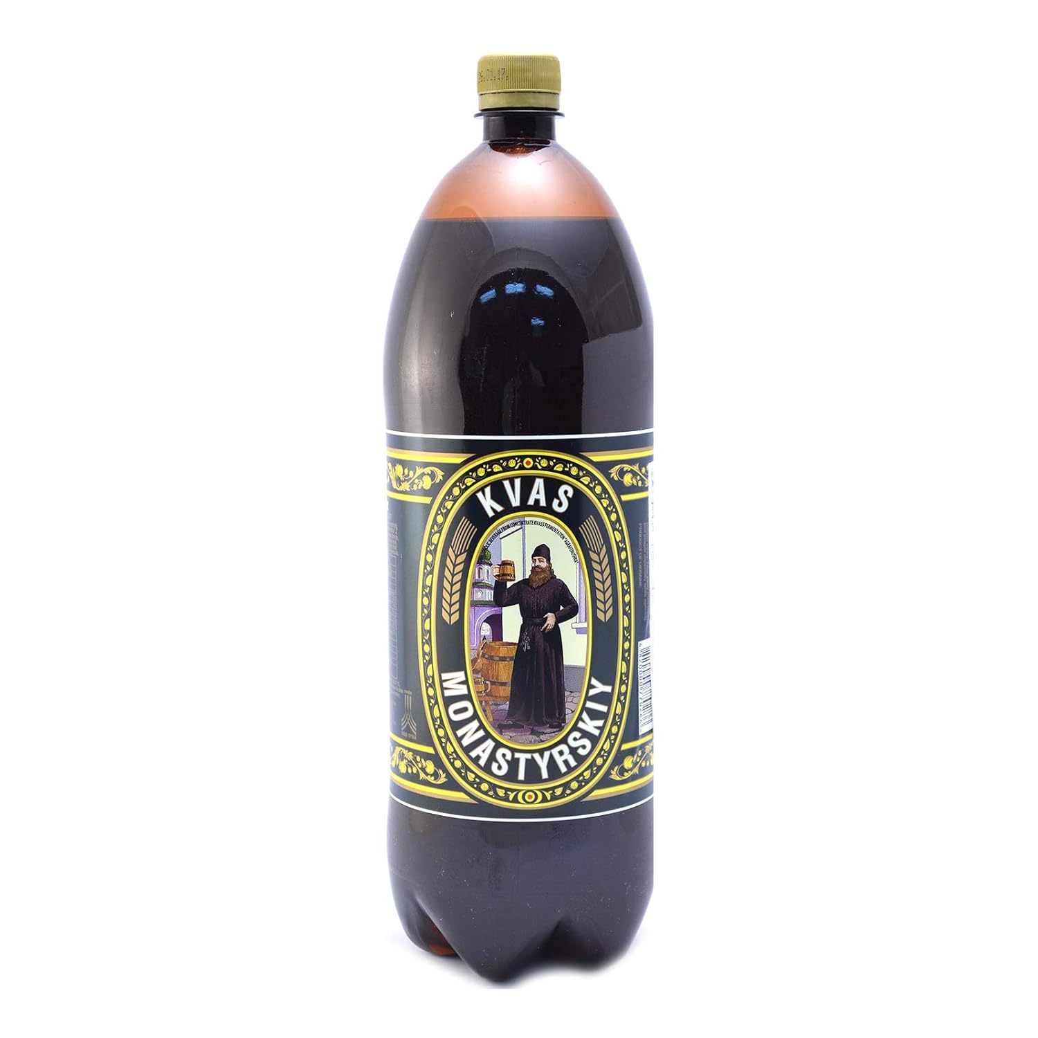 Monastery Kvas Bread Drink Original 67.6fl oz2l 6
