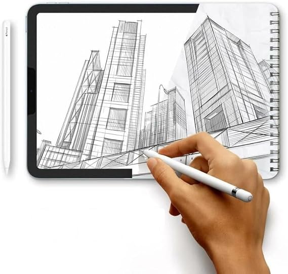 Paperlike Mıknatıslı Kağıt Hissi Veren Ekran Koruyucu Tablet için Mat Koruma Kullanılmadığında ile Çıkarılabilir Kalem Kullanımı için Uygundur 10,2 inc (ipad 10,2)
