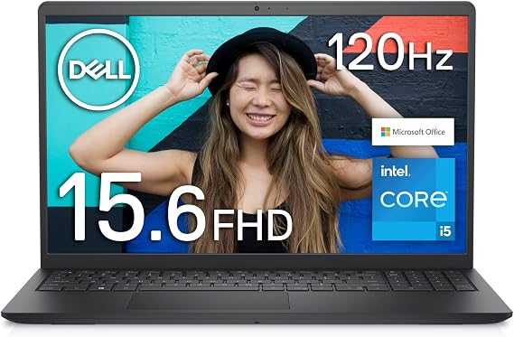 Dell Inspiron 15 3520 Laptop NI355A-CNHBB Carbon Black Intel 12Gen Core i5-1235U,8GB,512GB SSD,15" FHD,Microsoft Office Home & Business 2021