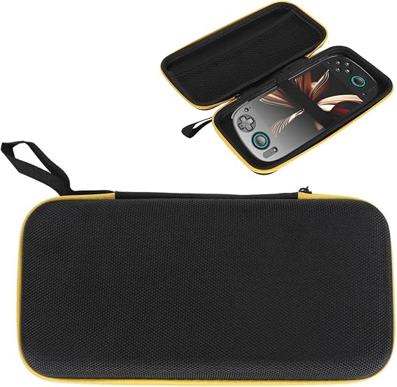 Carrying Case for Retroid Pocket 5, Hard Shell Travel Protective Storage Bag for Retro Game Console/Charging Cable/Accessories, Portable Handheld Emulator Holder Organizer, Protective Case