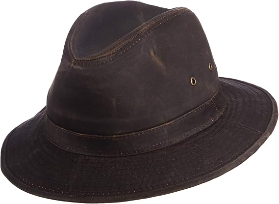 Scala Men's Weathered Cotton Safari Hat