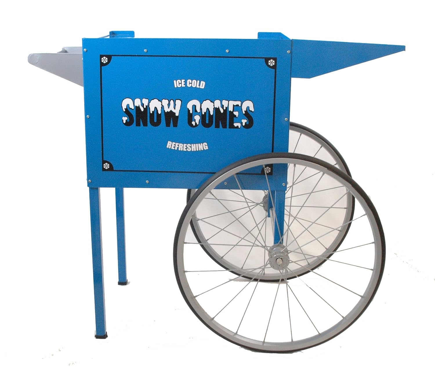 Benchmark 30070 Antique Trolley, 38 Width x 33 Height x 23 Depth, for Snow Cone Machine