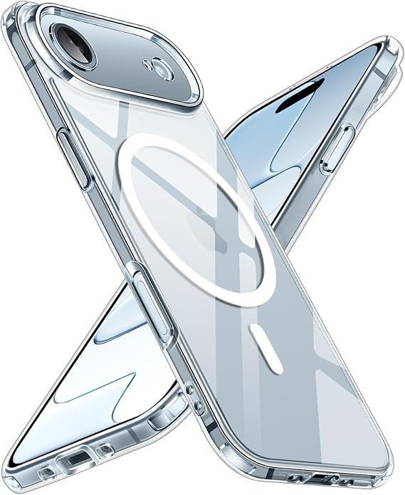 ivoler Magnetic Case for iPhone Air 6.5, Clear