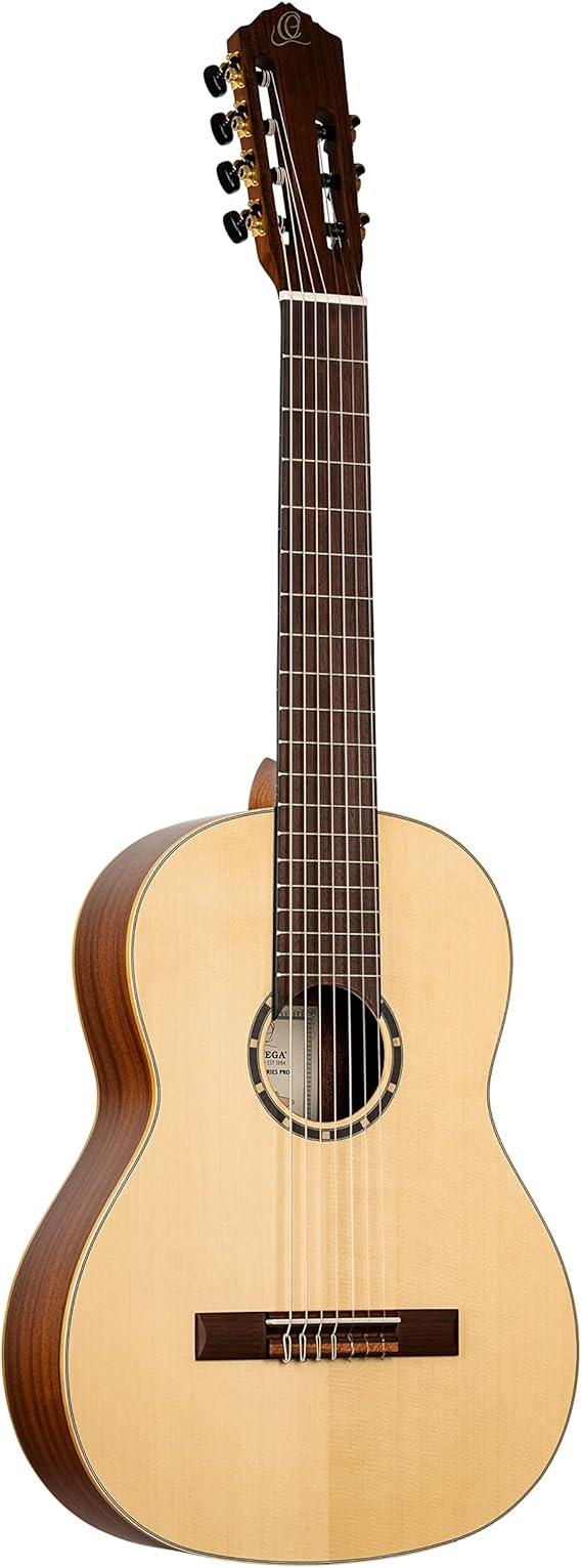 Family Series Pro 7-String Solid Top Nylon Classical Guitar w/Bag