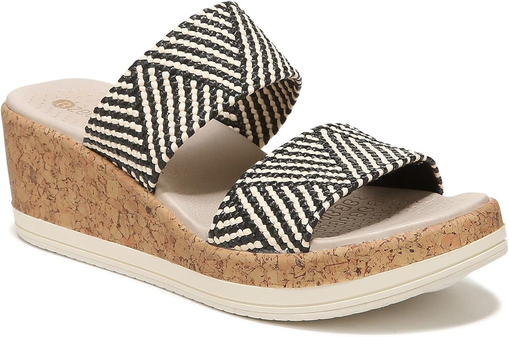 BZees Women's Resort Wedge Sandal