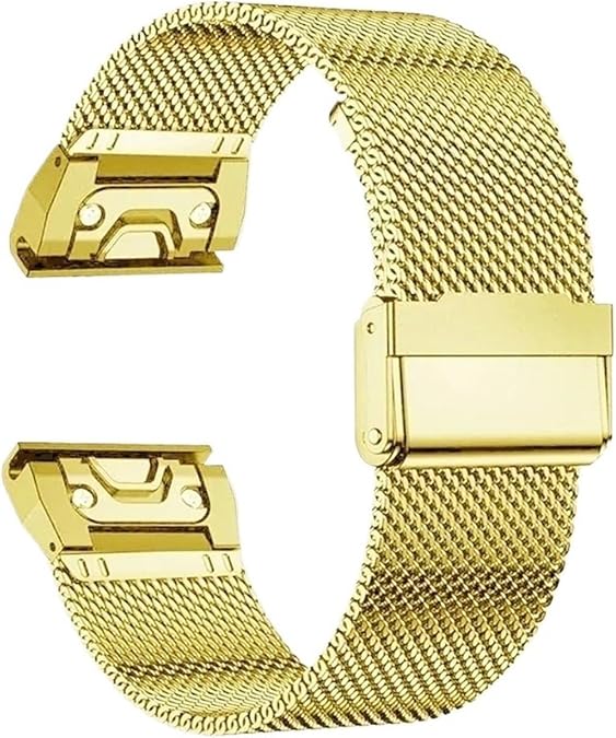 Stainless Steel Band for Garmin Watch Fenix 8 E 6 6x 7 7x Pro 5 5x Plus 5s 6s 20/22/26mm Metal Strap Wristband Bracelet Accessories