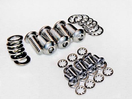 Harley Derby AND Timing Cover Screws/Bolts Stainless Sportster XL - Big Twin