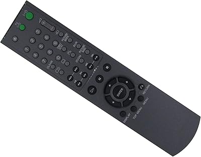 Replacement Remote Control for Sony DVP-NS728 DVP-SR210P NVP-NS315B DVP-NS315BX DVP-NC615B DVP-NS315S DVP-NS415 DVP-NC615 DVP-NC610 DVD Player