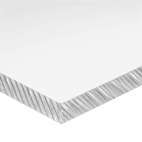 USA Sealing Clear Polycarbonate Plastic Sheet, 1/16Thick x 24Wide x 48Long, Transparent Panel, Shatter Resistant, Easy-to-Cut, Bendable, Moldable. For DIY, Crafts,Industrials,Robotics,Manufacturing
