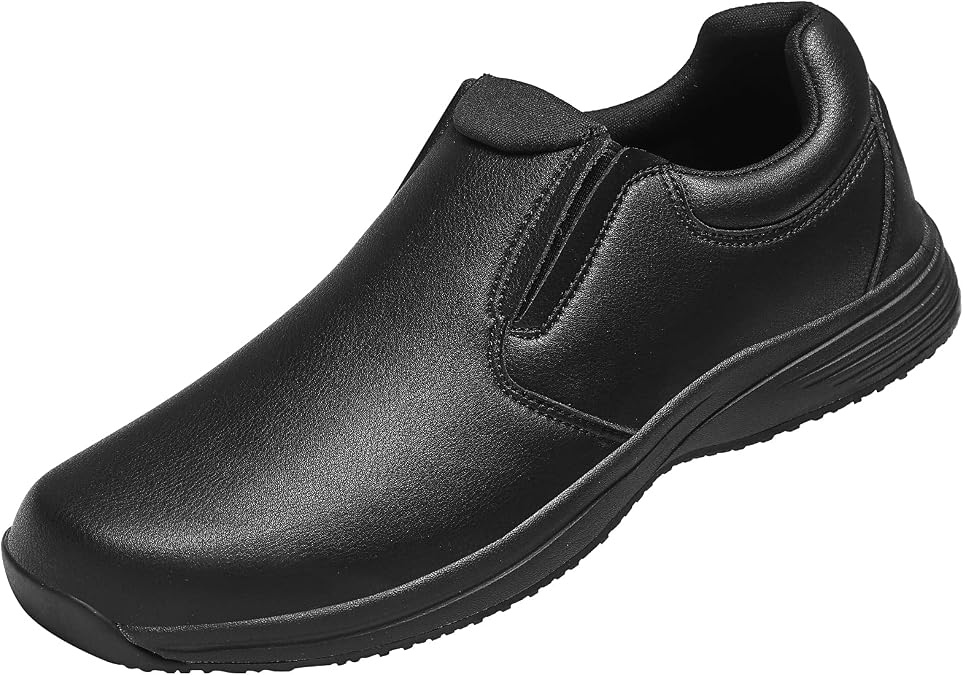 Mens Non-Slip Professional Chef Shoes and Oil Water Resistant Shoes- Chefs Food Service Shoes