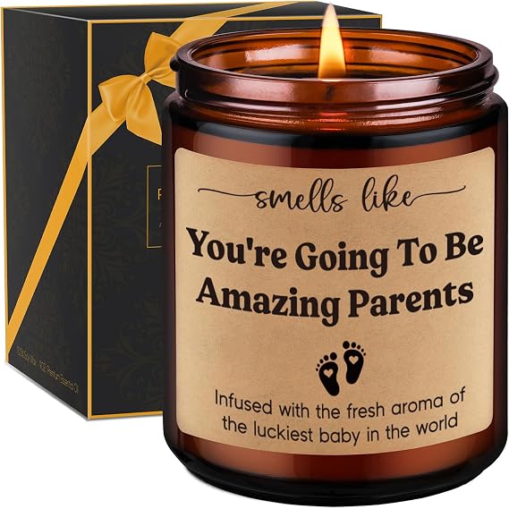 GSPY Candles, New Parents Gifts for Couples, Mom to Be, New Dad, First Time