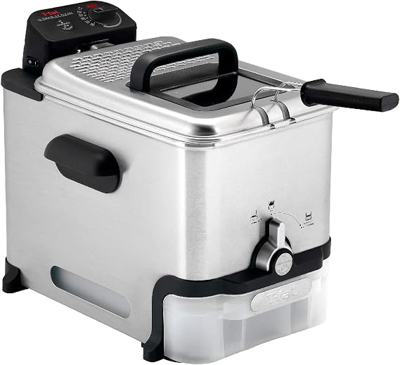T-fal Deep Fryer with Basket, 3.5L, 1700W, Oil Filtration, Temp Control