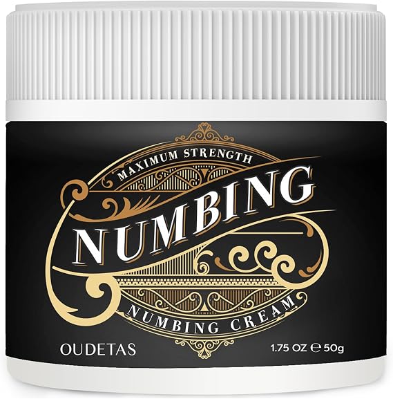 Numbing Cream for skin: Extra Strength with Emu Oil and Arnica