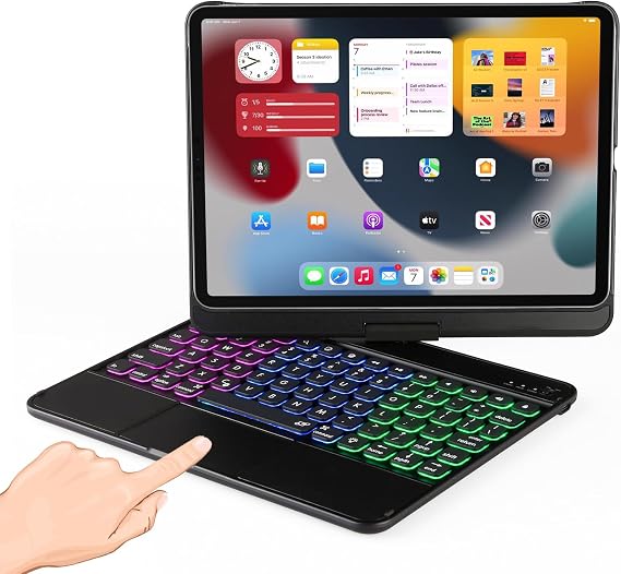 Keyboard case for iPad 11th A16 2025&10th Generation 10.9 inch 2022