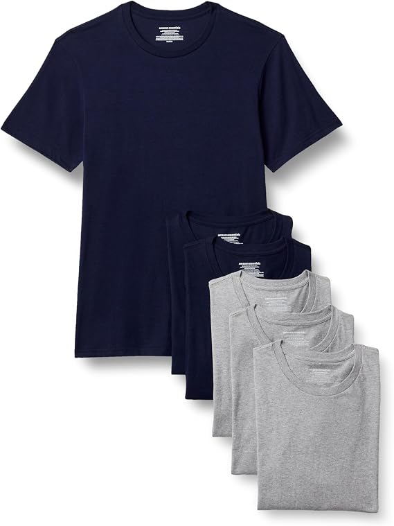 Amazon Essentials Men's Crew Neck Vest 6 Pack