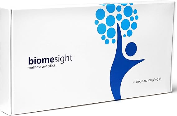 Gut Microbiome Test Kit US CLIA Lab, 1-2 Week Results Personalized Food & Supplement Recommendations 43 Gut Health Scores, Up to 3,000 Microbes At-Home Gut Health Test