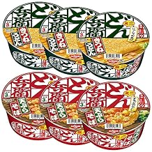 Donbei Mini 1.5oz 6pcs Set Various Taste Udon Soba Japanese Instant Noodles Ninjapo
