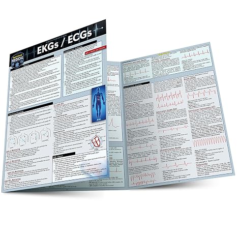 EKGs / ECGs: a QuickStudy Laminated Reference Guide