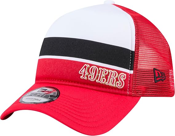 New Era Youth NFL Sport Night Color Block 9FORTY A-Frame Trucker Adjustable Hat