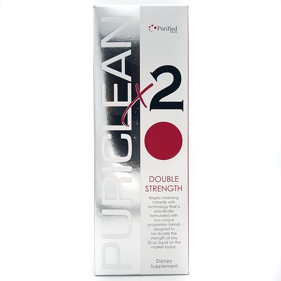 Wellgenix Puriclean X2 Detox Drink, Instant Cleansing Technology - Specifically formulated W/Two Unique Proprietary Blends (1 Pack)