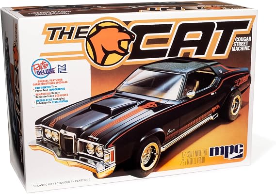 MPC 1973 Mercury Cougar The Cat 1:25 Scale Model Kit