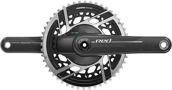 SRAM Red AXS 2X Power Meter E1, Power Meter Crankset, Speed: 12, Spindle: 2