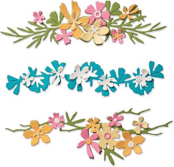 Sizzix Thinlits Die Set - Woodland Borders