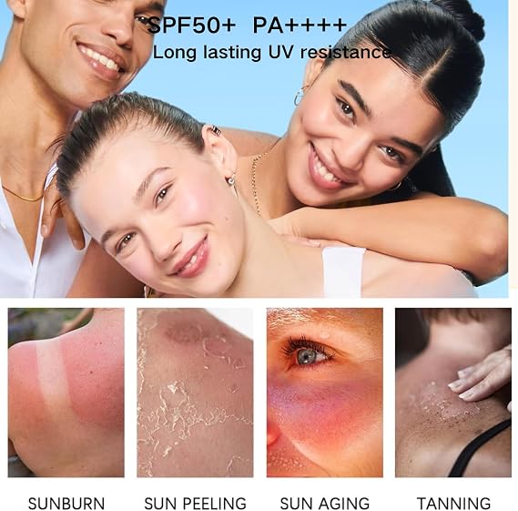 Rice Probiotics Relief Sunscreen,Relief Sun Rice + Probiotics SPF 50 + PA++++, Lightweight Hydrating Sunscreen Skin Fast Absorbing No White Cast Daily UV Protects & Hydrates Skin Korean Skincare 50ml