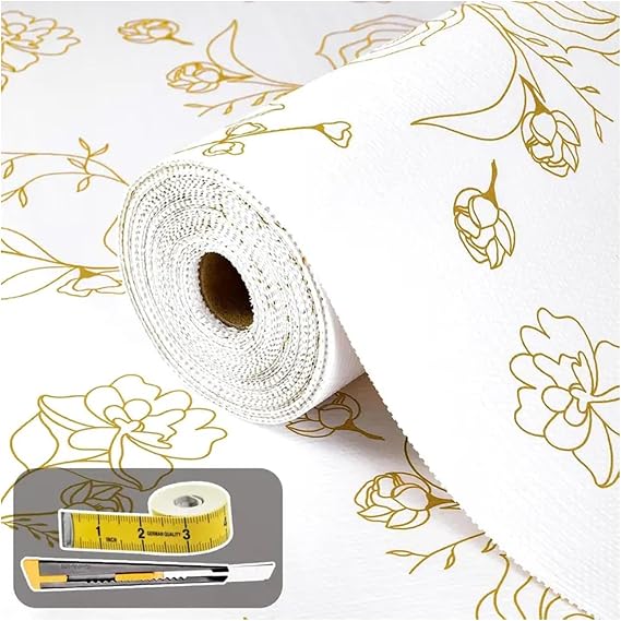 Shelf Liners for Kitchen Cabinets 12in x 20FT Non Adhesive Drawer Liner