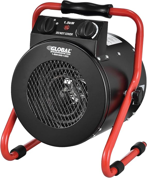 Global Industrial Portable Electric Space Heater With Built-in Thermostat