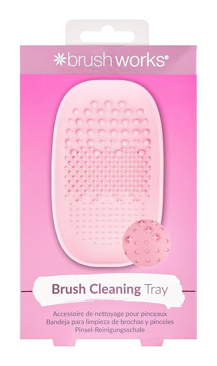 Brushworks Makeup Brush Cleaner Tray