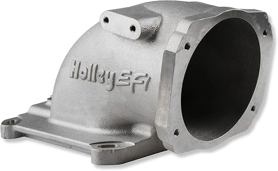 Holley EFI Intake Elbow, Gm Ls Throttle 4150 Flange