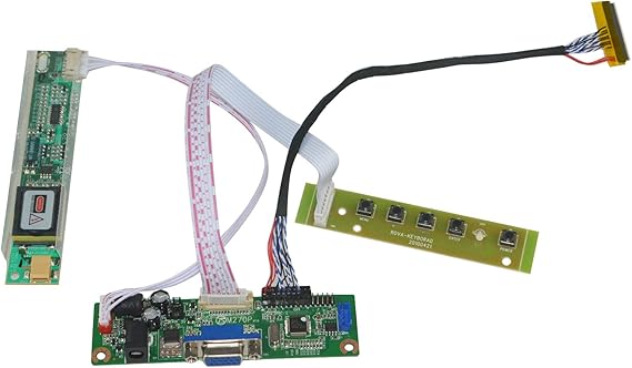 V.M70A VGA Controller Board Kit LVDS Driver for LTN141XA-L01 LTN141XB-L02 LTN141XB-L03 1024x768 LCD Screen