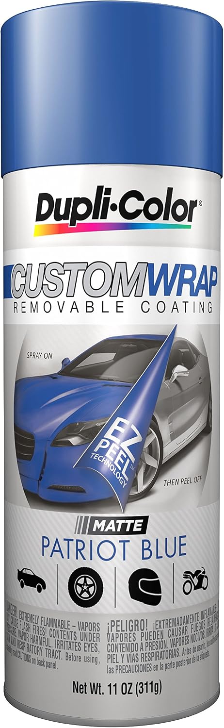 Dupli-Color CWRC796-6PK Custom Wrap Removable Coating - 11 fl. oz, Pack of 6