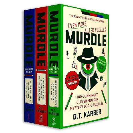 Murdle Puzzle Series 3 Books Collection Set (Murdle, Murdle: More Killer Puzzles & Murdle: Even More Killer Puzzles)