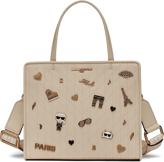 KARL LAGERFELD Women's Maybelle Pins Satchel