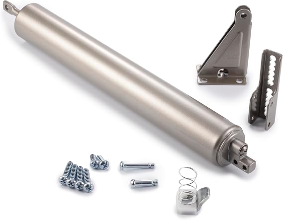 Ideal Security Pneumatic Closer for Heavy Storm Door, Aluminum (1.5 Inches)