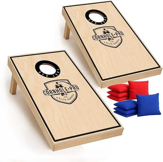 OriginalCup® Original Official Cornhole® American Cornhole Easy to Carry Official Dimensions Premium Quality Outdoor and Beach Game