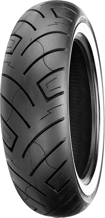 Shinko 777 Rear H.D. Motorcycle Tire 150/90B-15 (80H) White Wall